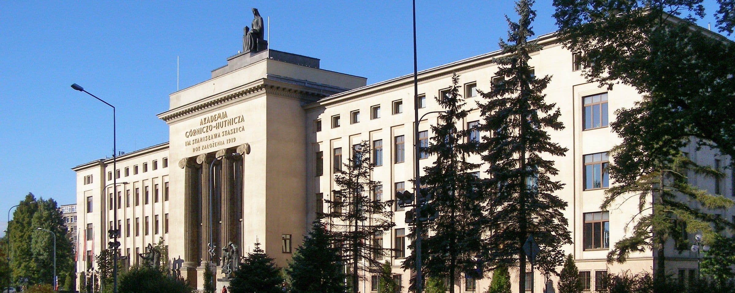 AGH University of Krakow campus
