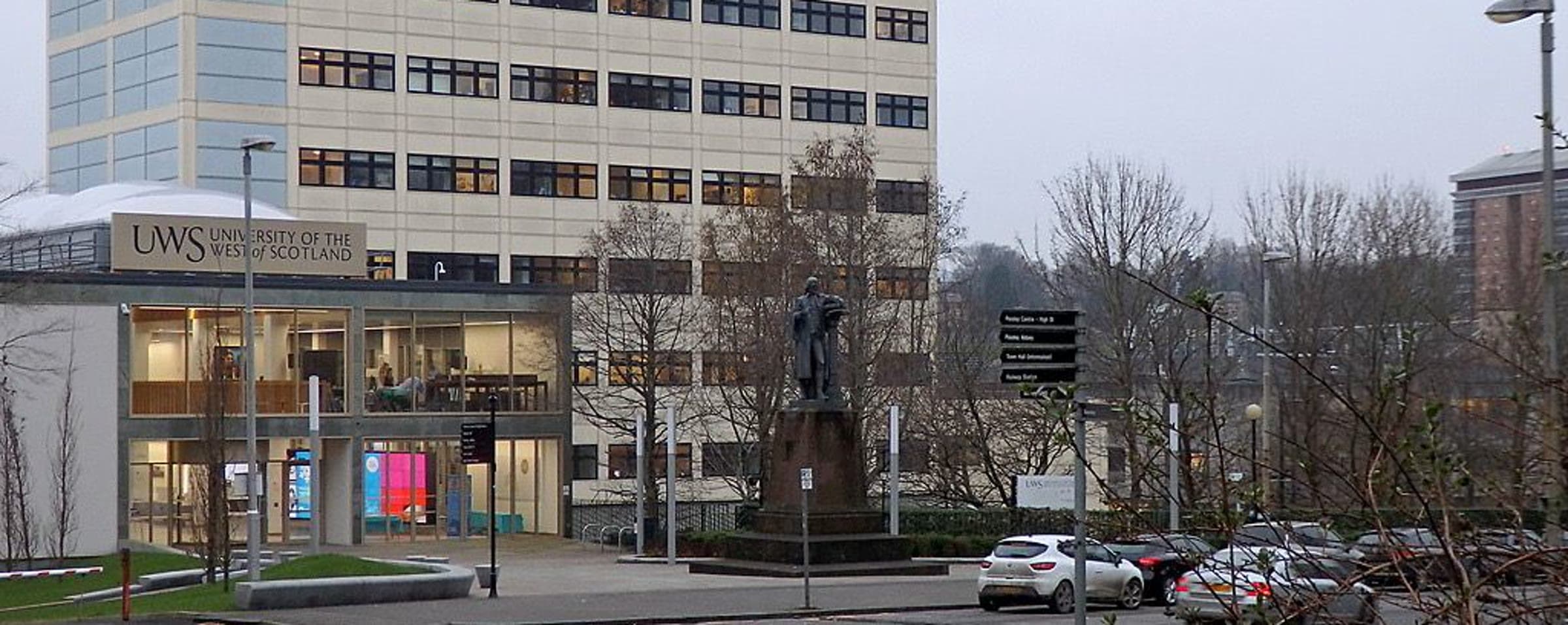 University of the West of Scotland campus